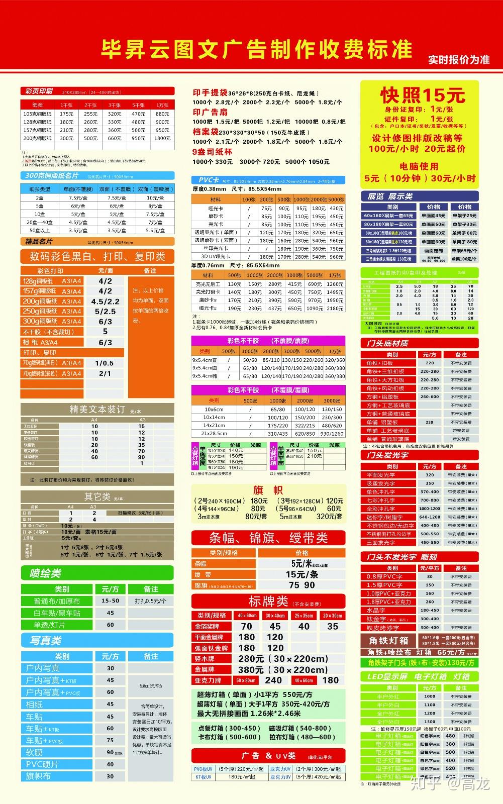 圖文廣告制作收費標準詳解 圖文制作為何漲聲一片？